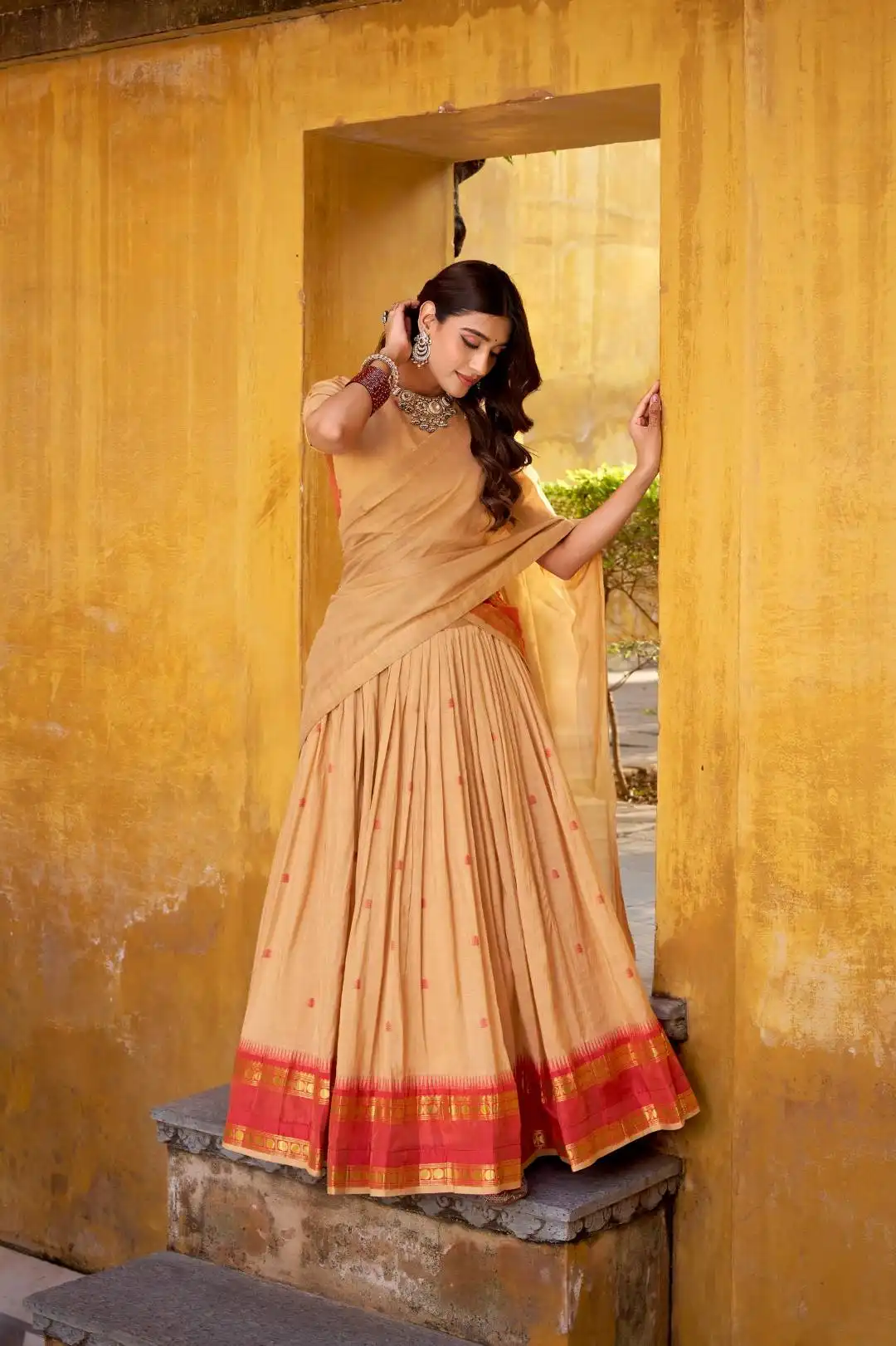Beautiful WMN 1904A Lehenga Choli Pongal Design Wholesale 2026