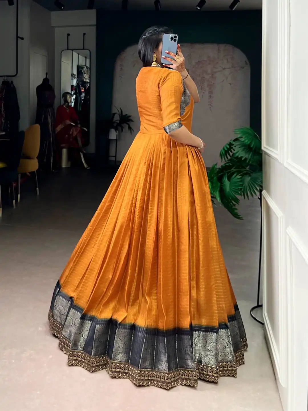 Launching WMN 5010 Ladies Gown Wholesale Market In Surat Wholesale 2026
