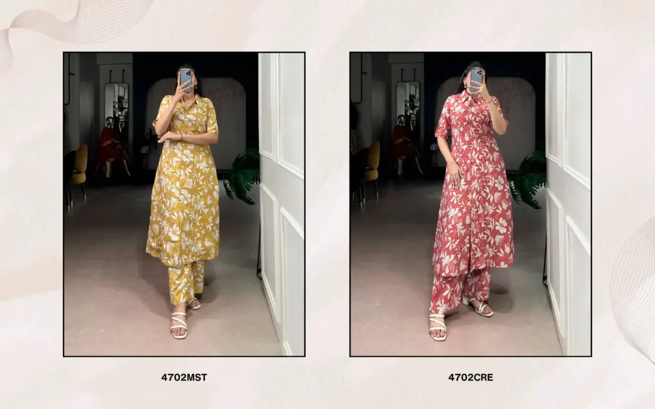 Stylish WMN 4702 Printed Co Ord Set Women Wholesale in India Wholesale 2026