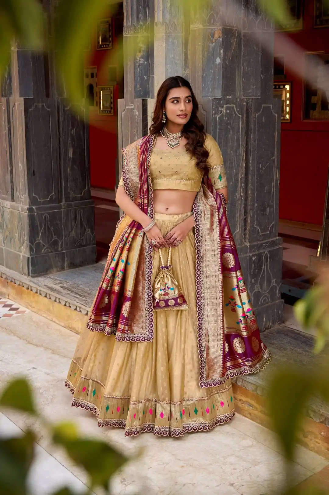 Launching WMN 2032A Latest Paithani Lehenga Choli For Women Wholesale 2026