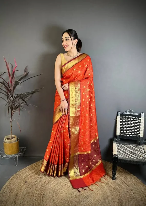 Buy Laxmi 1055 Weaving Butti Work Saree Festive Collection Wholesale 2026