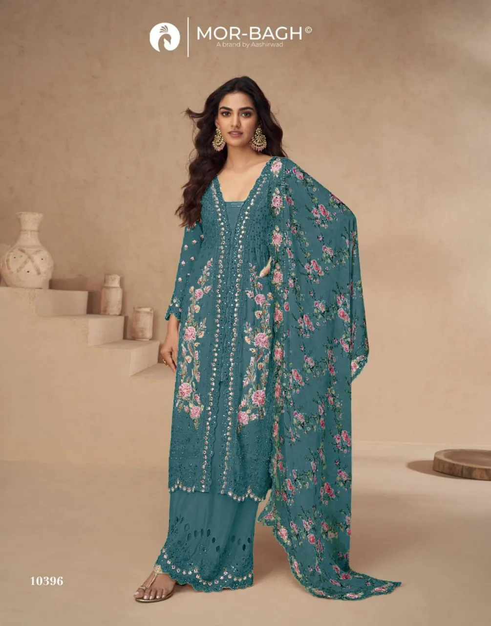 Stylish Zarin 10394 Chinon Silk Readymade Dress Wholesale 2026