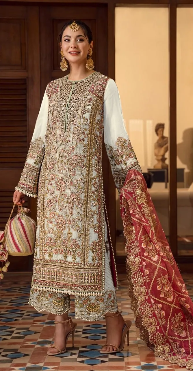 Launching Zarin Vol 193 Georgette Embroidery Readymade Dress Wholesale 2026