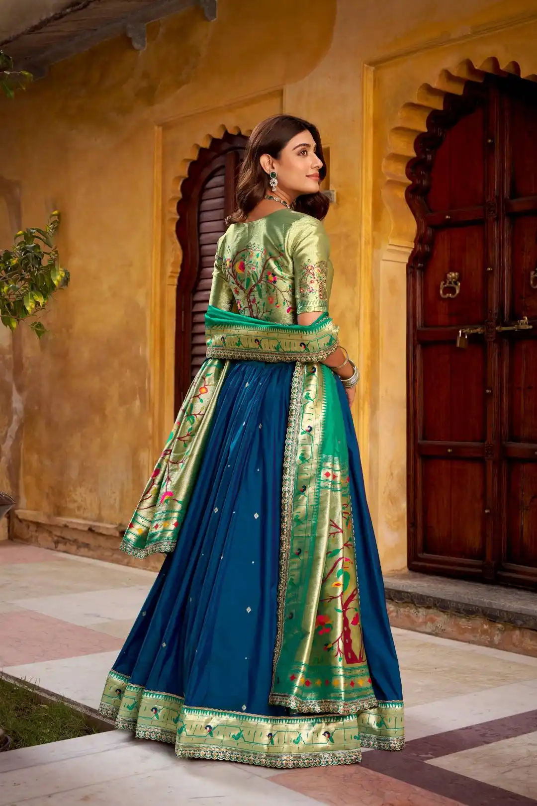 Latest WMN 2030A Paithani Lehenga Choli For Women Wholesale 2026