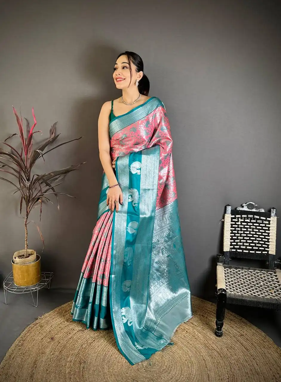 Latest Laxmi 999 Kanjivaram Silk Saree Wholesale Market Surat Wholesale 2026