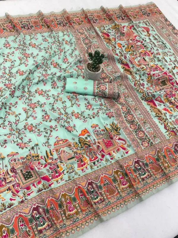 Launching Laxmi 1051 Rajwadi Zari Weaving Saree For Wedding Function Wholesale 2026