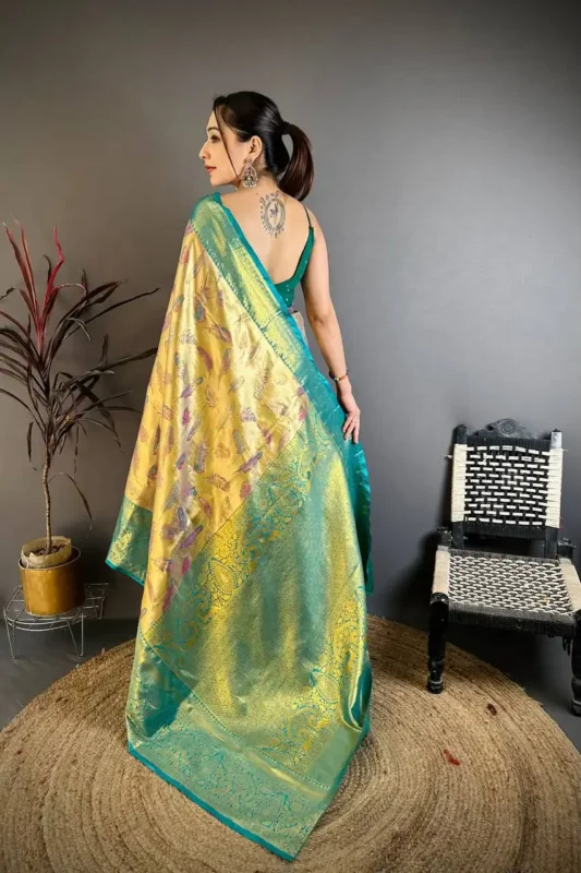 Beautiful Laxmi 1056 Kanjivaram Silk Weaving Traditional Saree Wholesale 2026