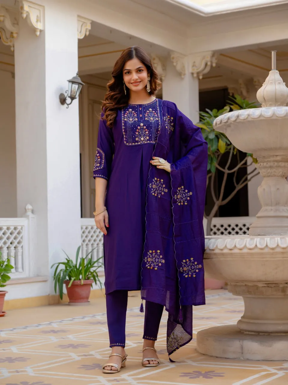 Buy Lila Vol 144 Mango Silk Hand Work Readymade Dress Wholesale 2026