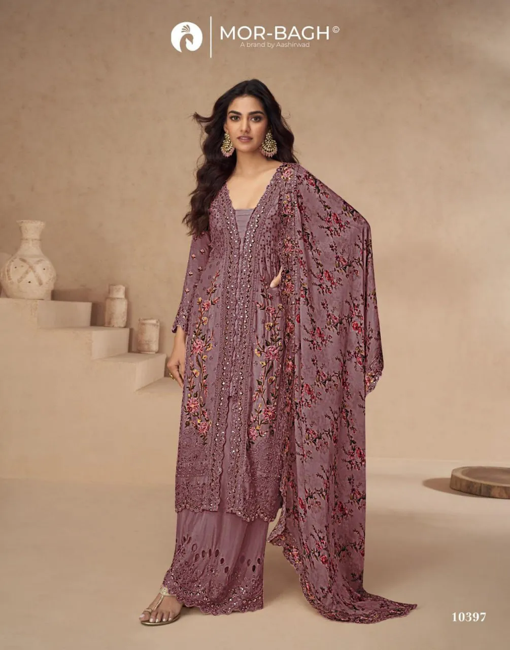 Stylish Zarin 10394 Chinon Silk Readymade Dress Wholesale 2026