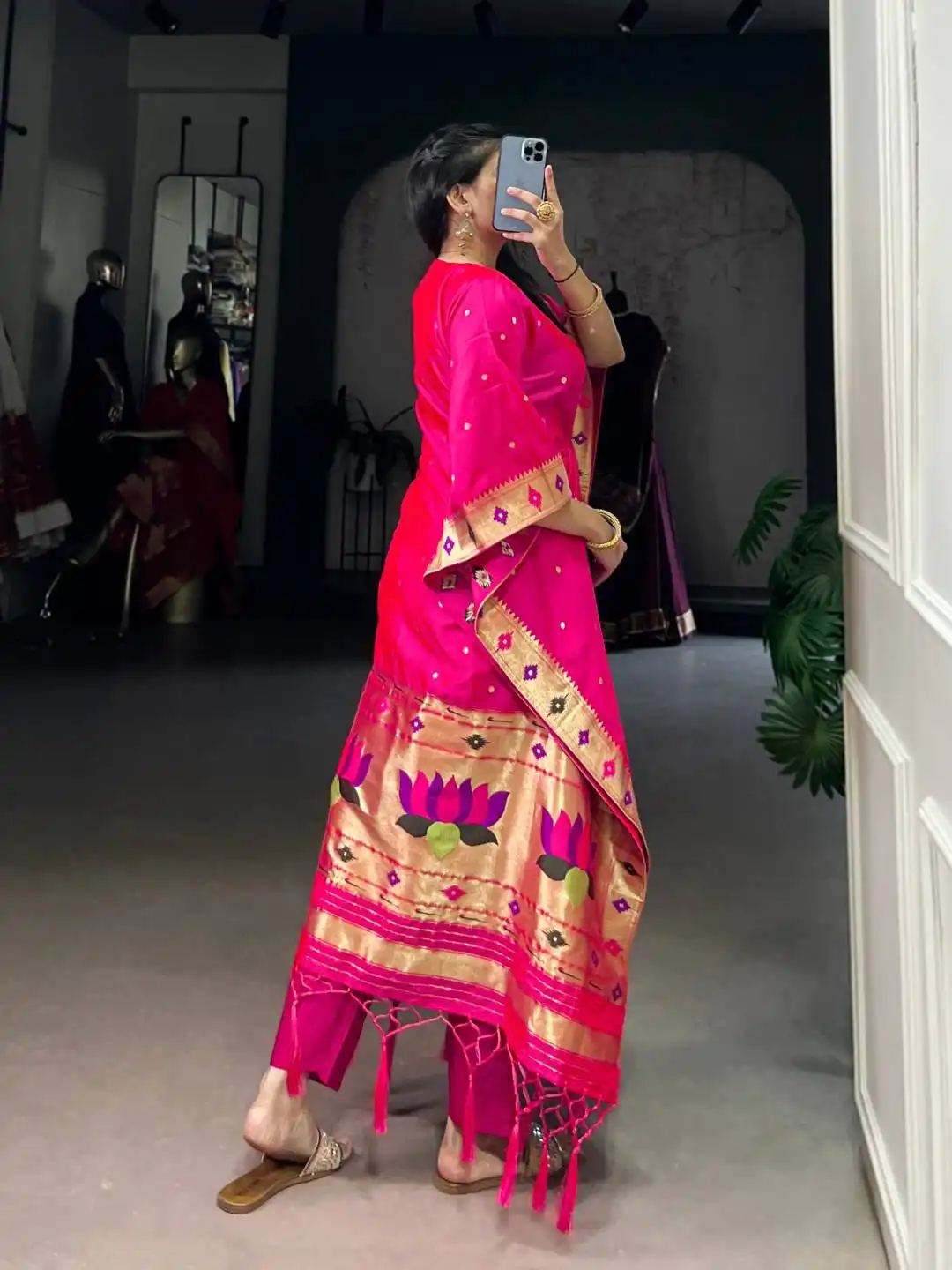 Launching WMN 3801 Jacquard Party Wear Western Kaftan Collection Wholesale 2026