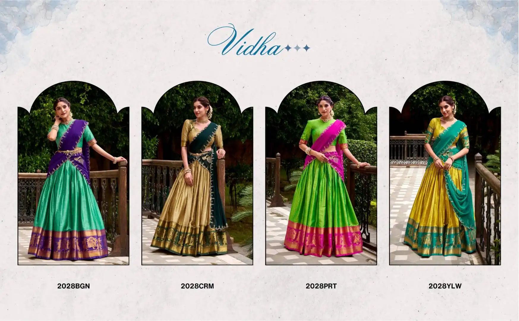 Beautiful WMN 2028 Poly Cotton Chaniya Choli With Zari Weaving Work Wholesale 2026