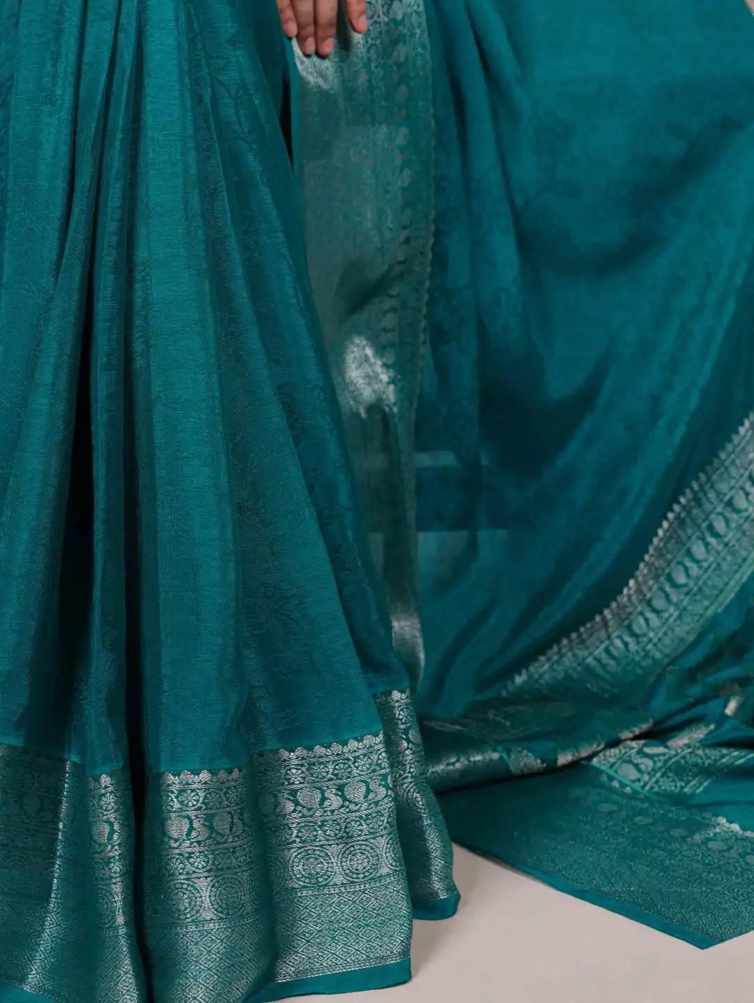 Launching WMN 7916 Chinon Printed Zari Weaving Work Sarees Wholesale 2026