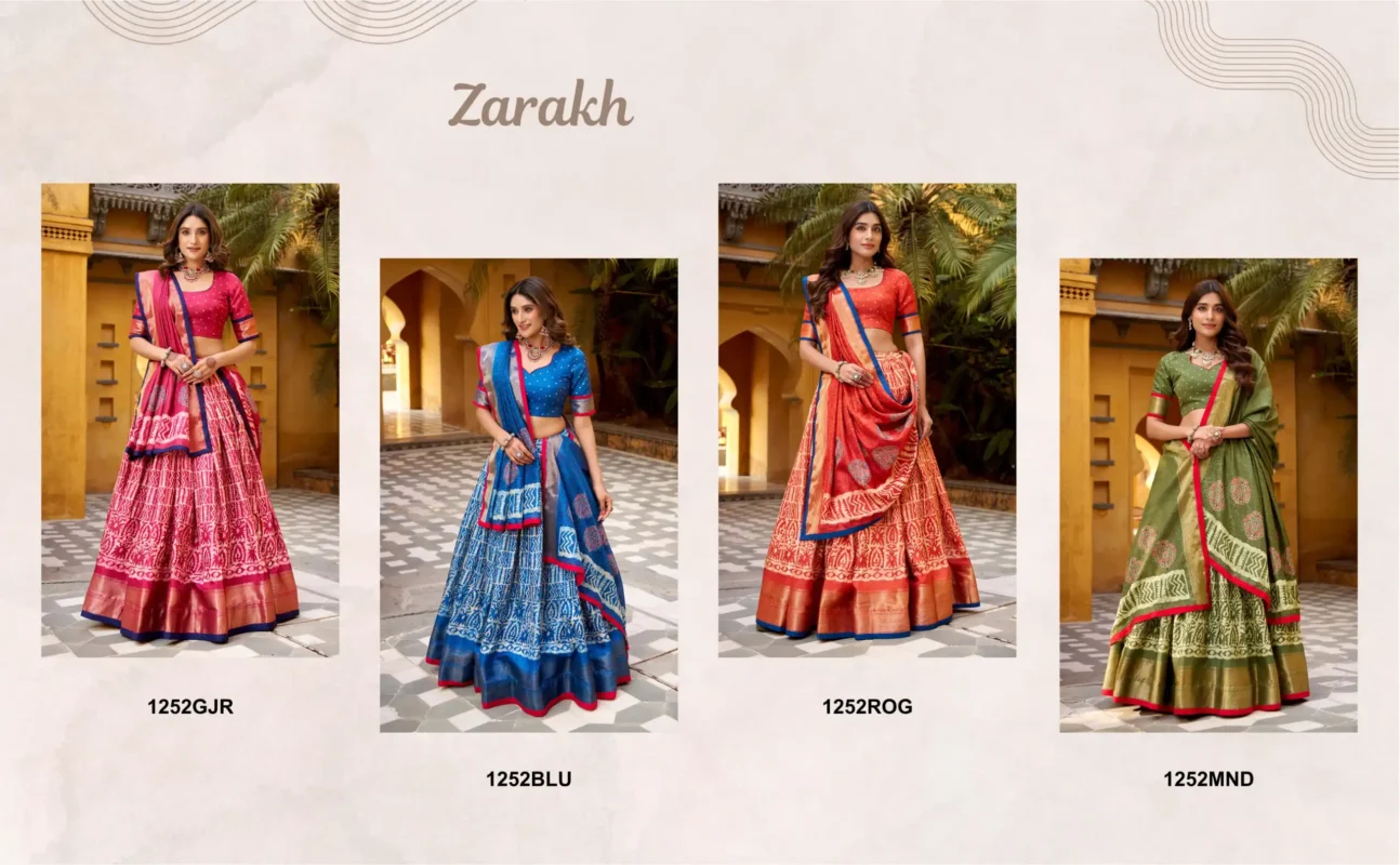 Launching WMN 1252 Dola Silk Batik Printed Lehenga Choli Wholesale 2026
