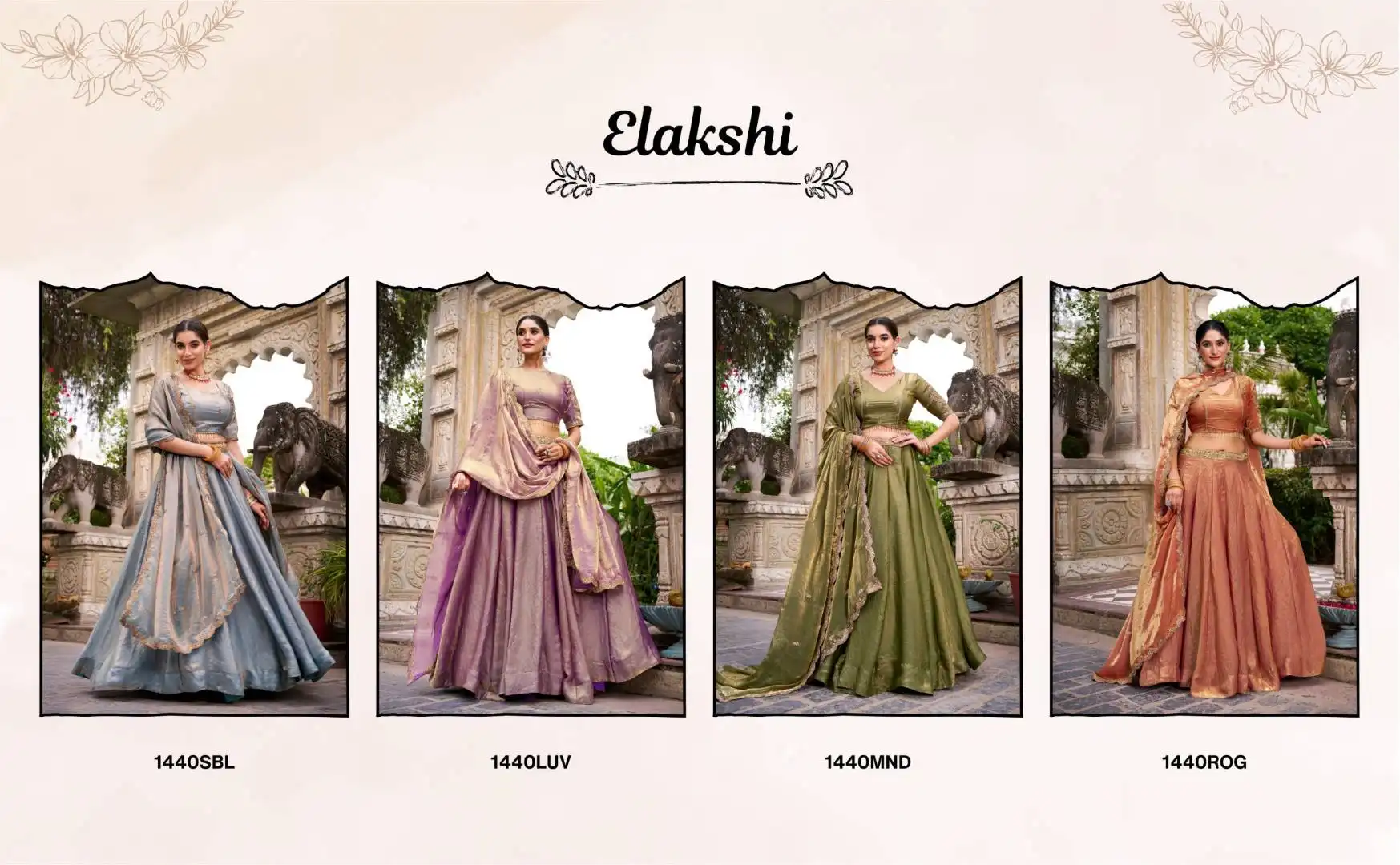 Beautiful WMN 1440 Fendi lehenga Choli Collection With Embroidery Work Wholesale 2026