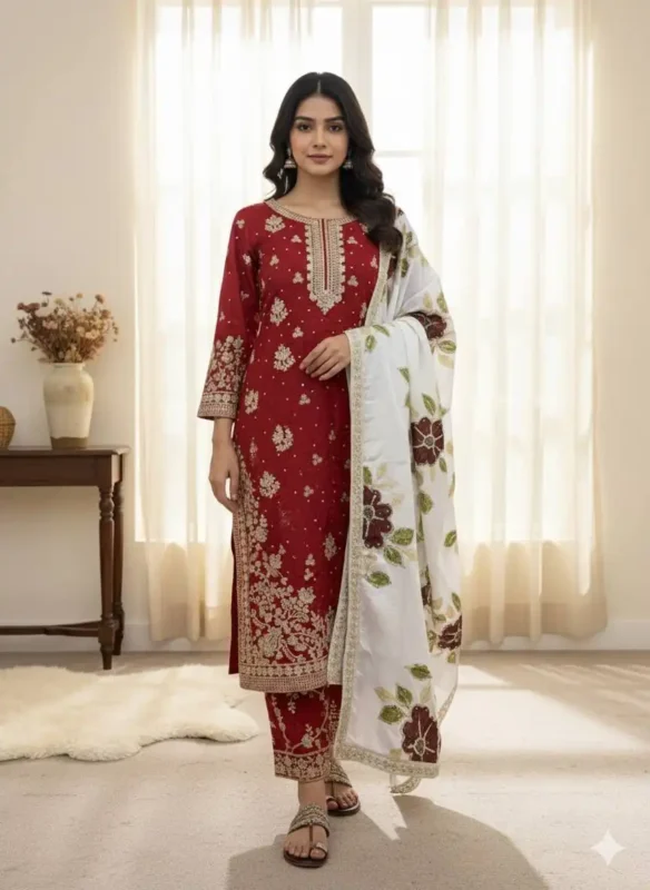 Launching Sabina 5315 Pure Silk Embroidery Festival Readymade Dress Wholesale 2026