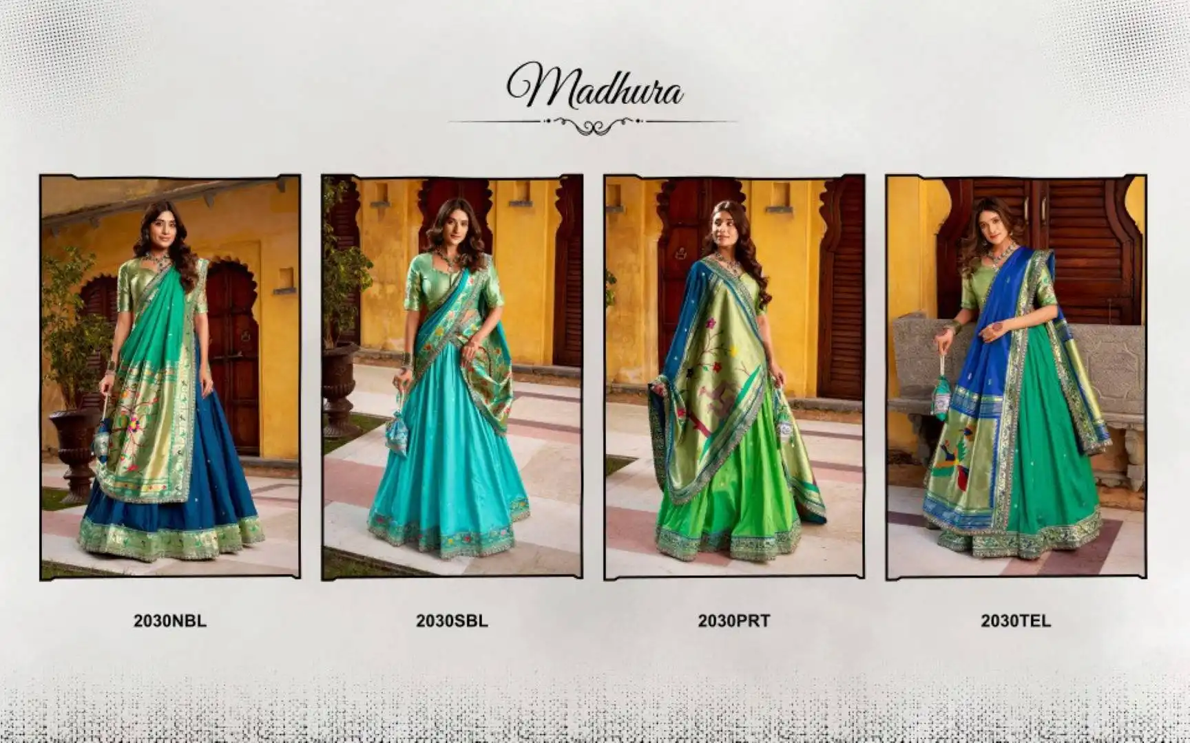 Latest WMN 2030A Paithani Lehenga Choli For Women Wholesale 2026
