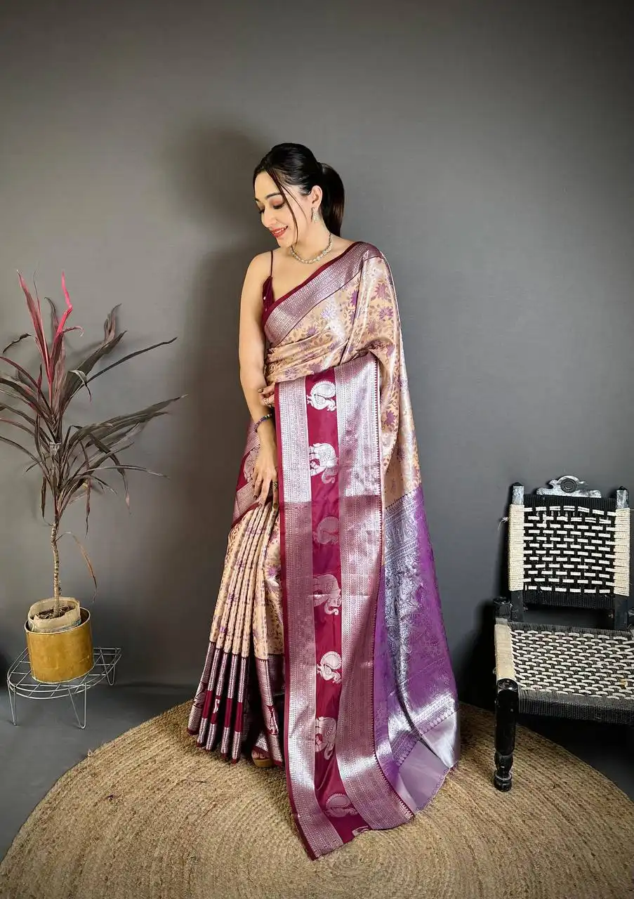 Latest Laxmi 999 Kanjivaram Silk Saree Wholesale Market Surat Wholesale 2026