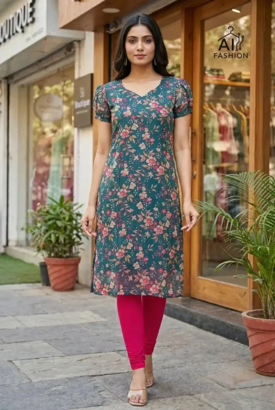 Latest SS2016 Vol 21 Printed Kurti Wholesale Market in Surat Wholesale 2026