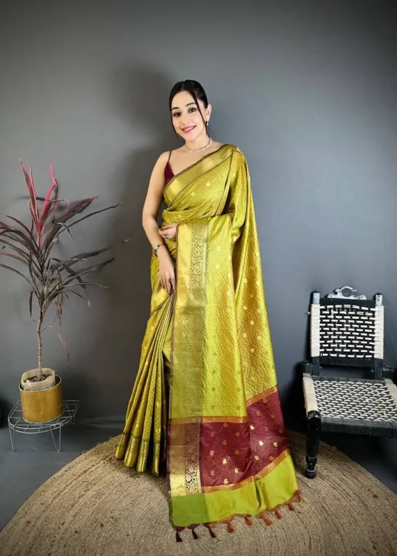 Buy Laxmi 1055 Weaving Butti Work Saree Festive Collection Wholesale 2026