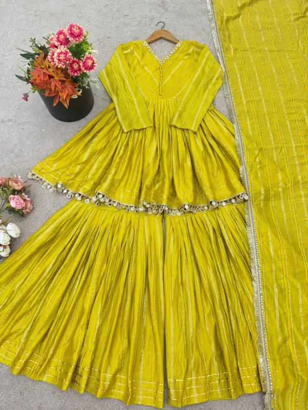 Stylish Sabina 5300 Mal Chanderi Festival Readymade Dress Wholesale 2026