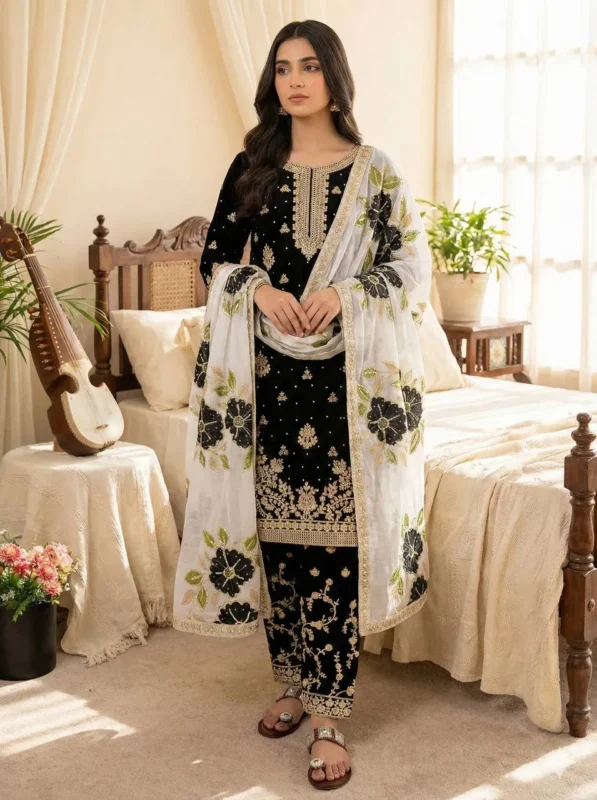 Launching Sabina 5315 Pure Silk Embroidery Festival Readymade Dress Wholesale 2026