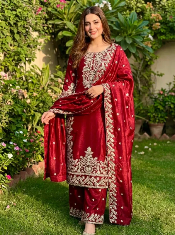 Launching Sabina 5316 Silk Embroidery Sequence Readymade Dress Wholesale 2026