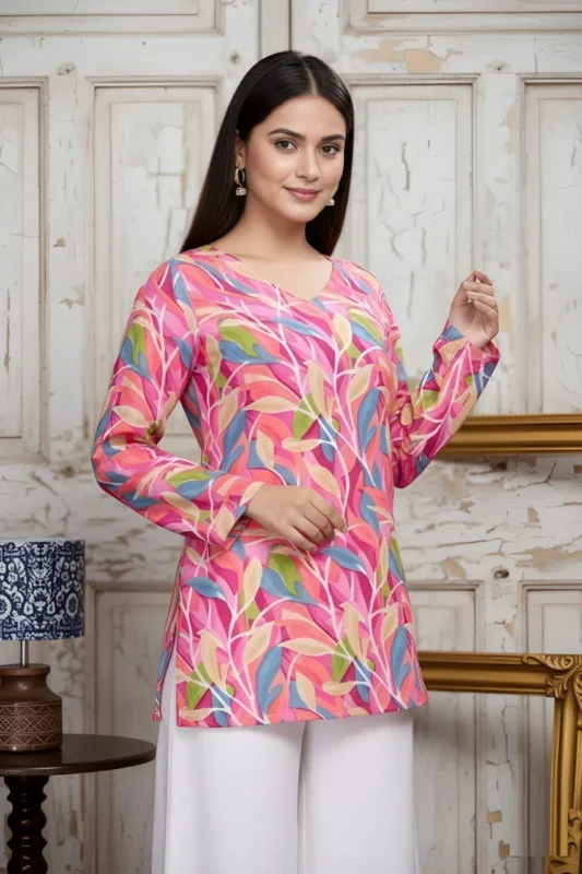 Launching Shiv Vol 158 Cotton Blend Printed Short Top Western Wear Wholesale 2026