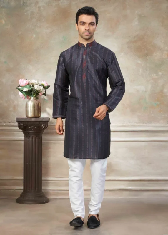Launching Shyam Vol 59 Silk Digital Printed Kurta Pajama Men’s Wear Wholesale 2026