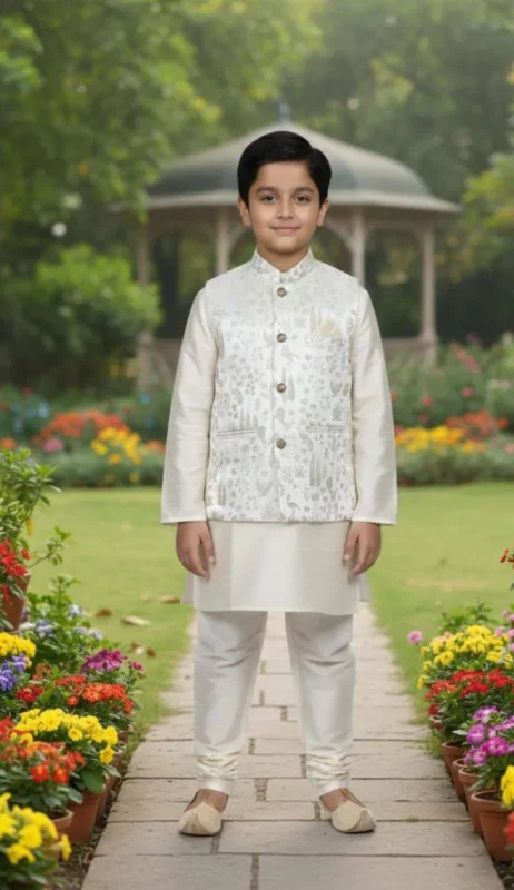 Latest Shyam Vol 60 Heavy Jacquard Kurta Pajama With Koti Kids Wear Wholesale 2026