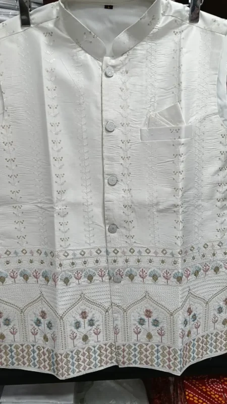 Stylish Shyam Vol 61 Heavy Silk Wedding Kurta Pajama With Koti Men’s Wear Wholesale 2026
