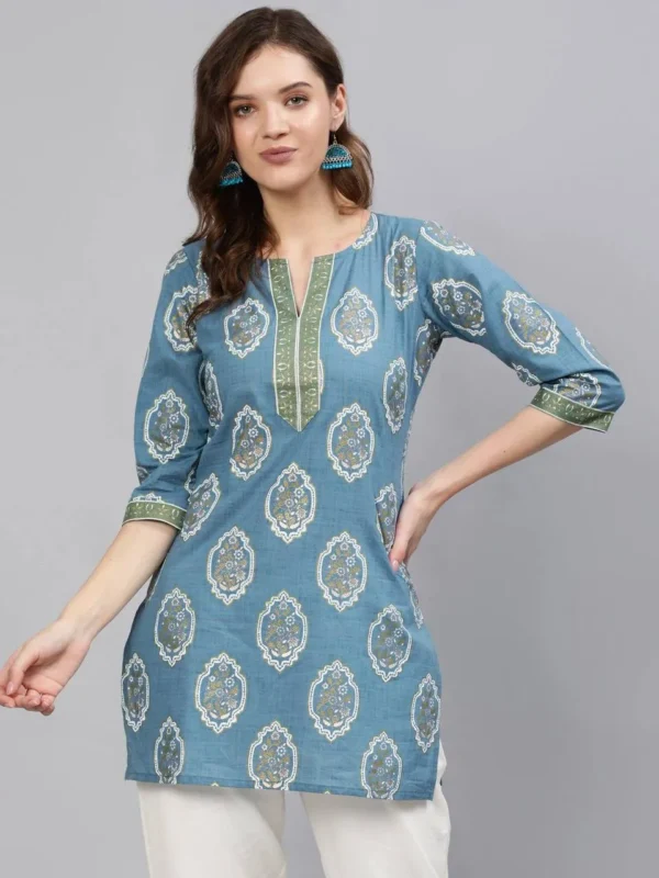 Buy SS2016 Cotton Printed Mix Short Top Western Wear Wholesale 2026