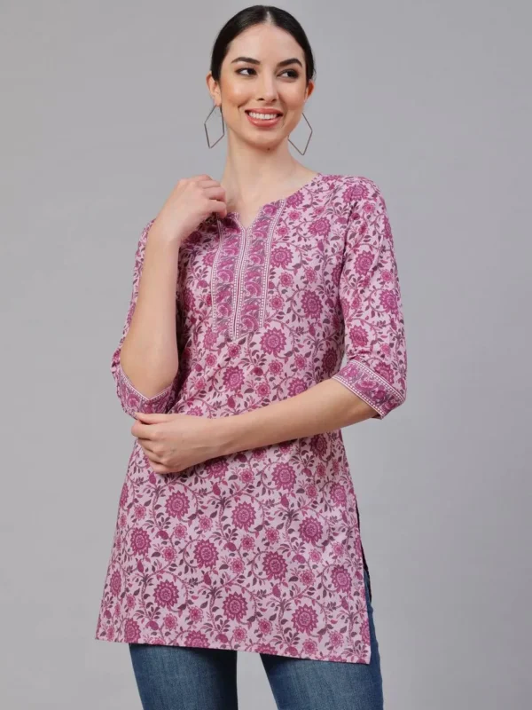 Buy SS2016 Cotton Printed Mix Short Top Western Wear Wholesale 2026