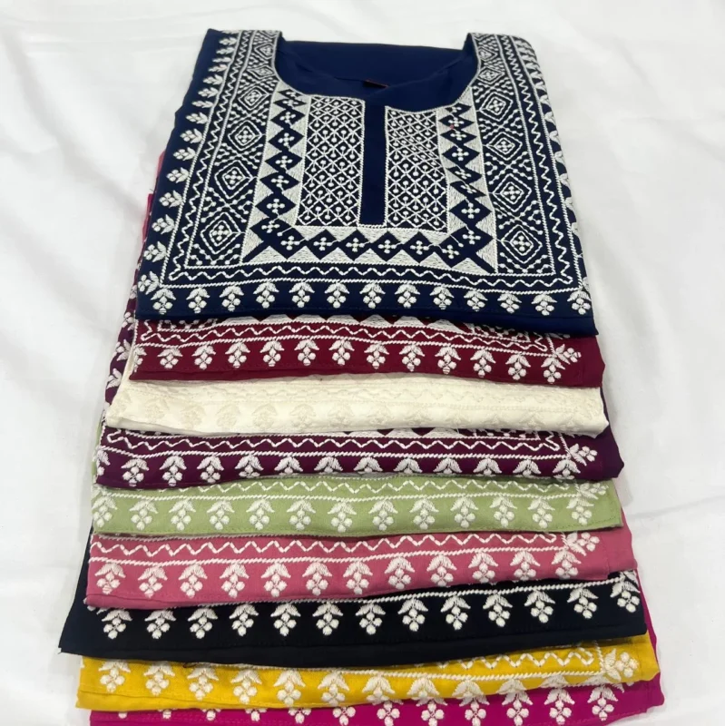 Buy SS2016 Heavy Rayon Thread Short Top Western Wear Wholesale 2026