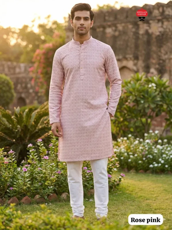 Buy SS2016 Silk Designer Kurta Pajama Men’s Wear Wholesale 2026