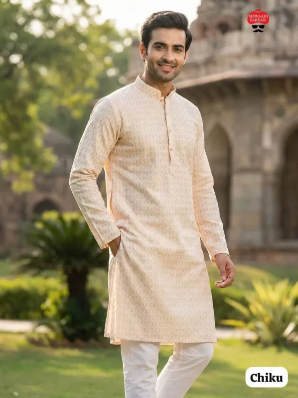 Buy SS2016 Silk Designer Kurta Pajama Men’s Wear Wholesale 2026