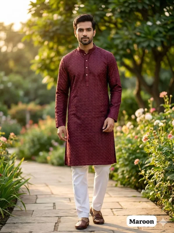 Buy SS2016 Silk Designer Kurta Pajama Men’s Wear Wholesale 2026