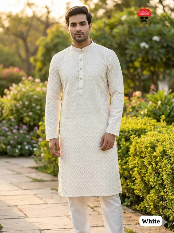 Buy SS2016 Silk Designer Kurta Pajama Men’s Wear Wholesale 2026