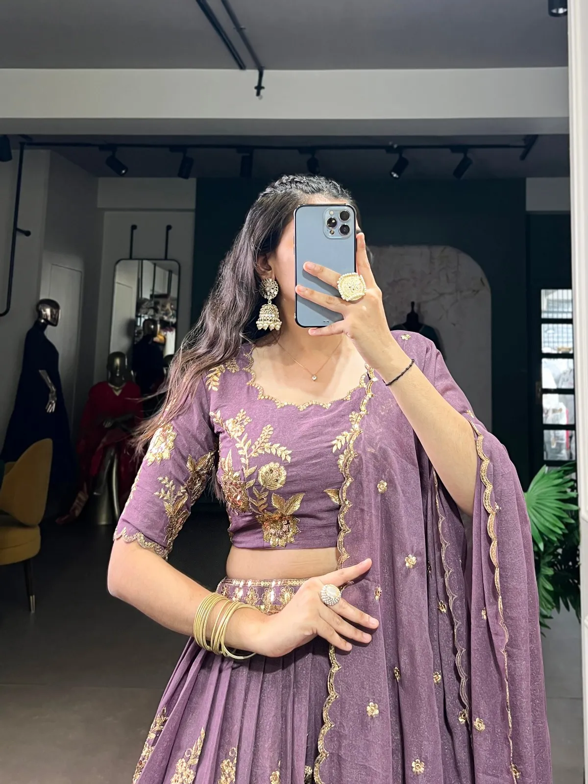 Launching WMN 1451 Chocolate Crush Lehenga Choli With Thread Embroidery Wholesale 2026