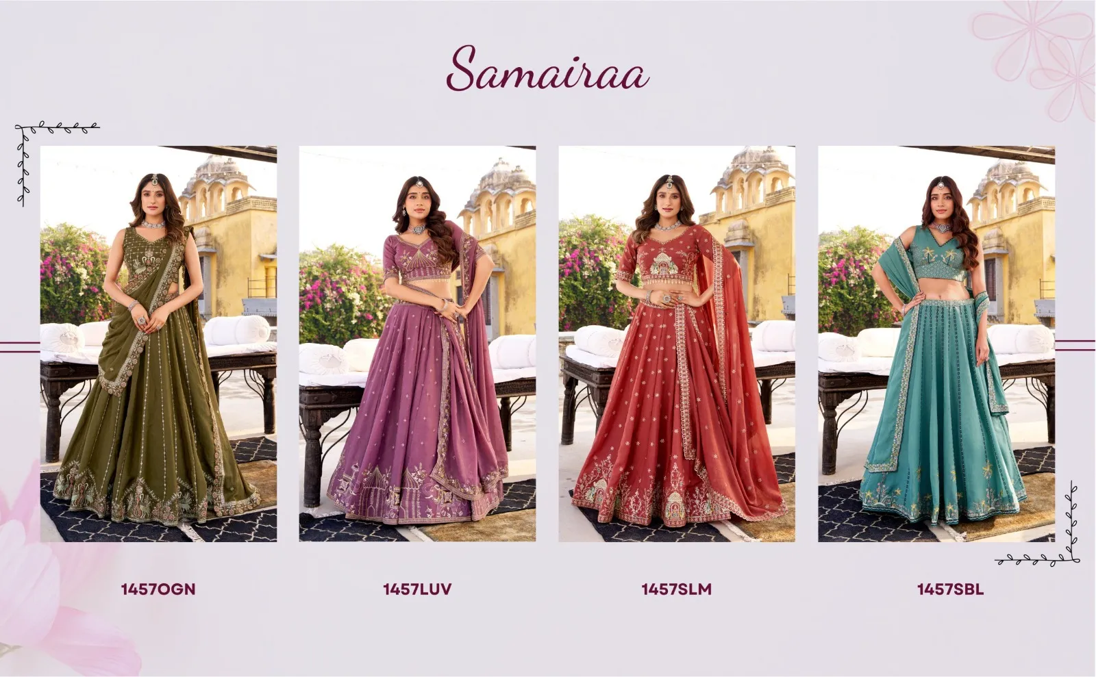 Stylish WMN 1457 Chocolate Crush Designer Occasion Lehenga Choli Wholesale 2026
