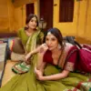 WMN 1903 Pure Chanderi Pongal Festival Lehenga Choli