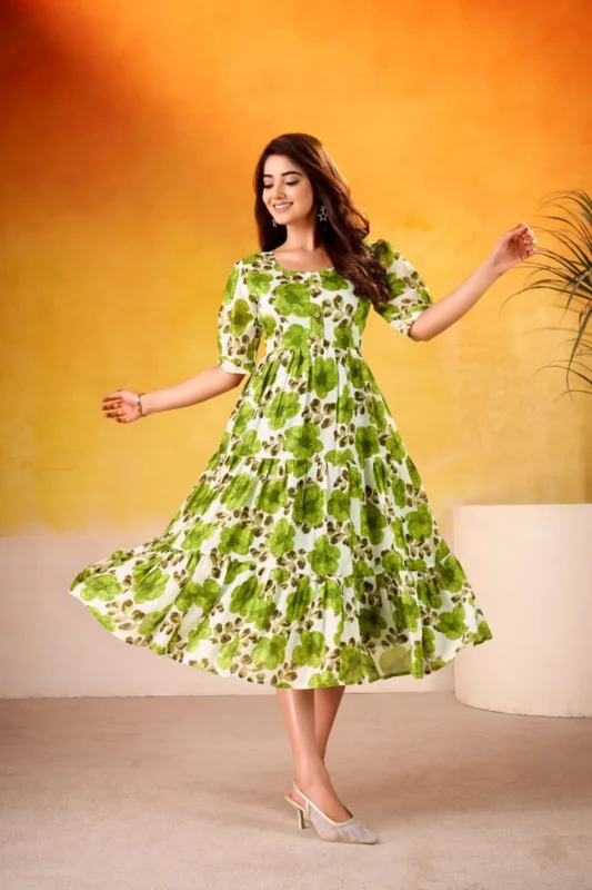 Beautiful WMN 4509 Vichritra Silk Floral Printed Kurti Below 1000 Wholesale 2026
