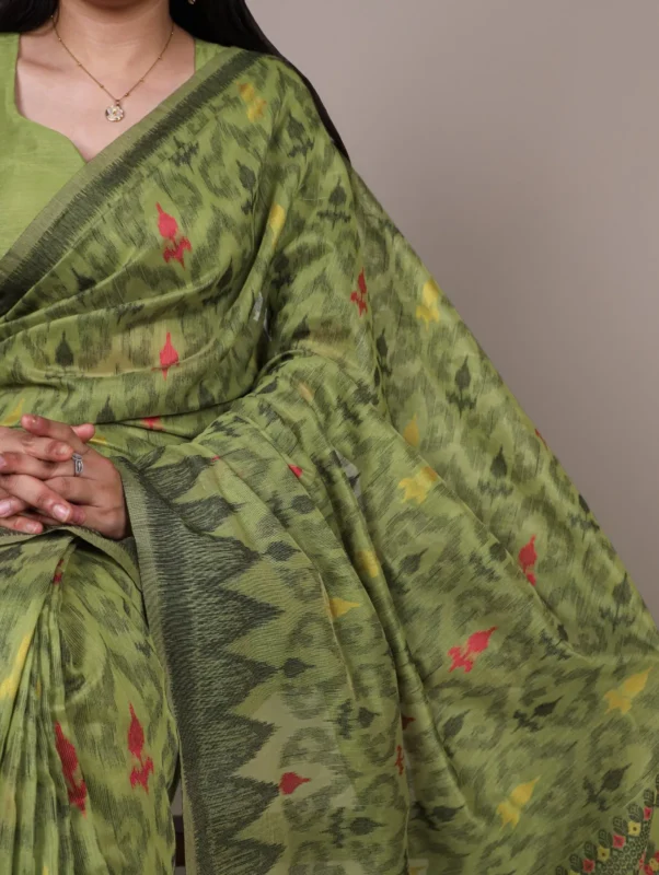 Stylish WMN 7414A Poly Cotton Printed Saree Below 1000 Sarees Wholesale 2026