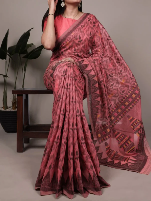 Stylish WMN 7414A Poly Cotton Printed Saree Below 1000 Sarees Wholesale 2026