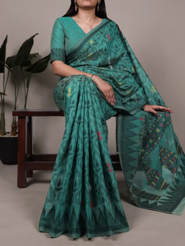 Stylish WMN 7414A Poly Cotton Printed Saree Below 1000 Sarees Wholesale 2026