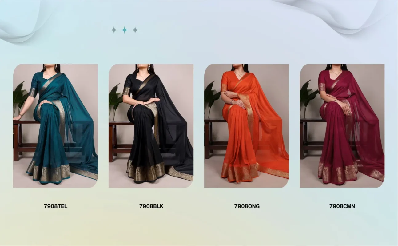 Buy WMN 7908 Mass Mello Saree Collection Below 1000 Wholesale 2026