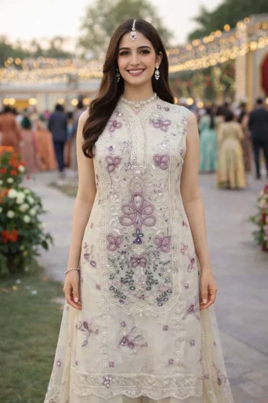 Latest Mrudangi Aafreen Chiffon Embroidered Sequence Worked Top Bottom Dupatta Collection Wholesale 2026