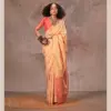 Rajtex Kirtan Two Tone Silk Handloom Weaving Saree Collection Wholesale