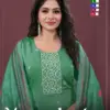 Nazakat Vol 2 Roman Silk Embroidery Worked Kurti With Bottom Dupatta Wholesale