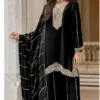 Deepsy D 3329 Readymade Fandy Satin With Heavy Beats Worked Salwar Kameez Wholesale