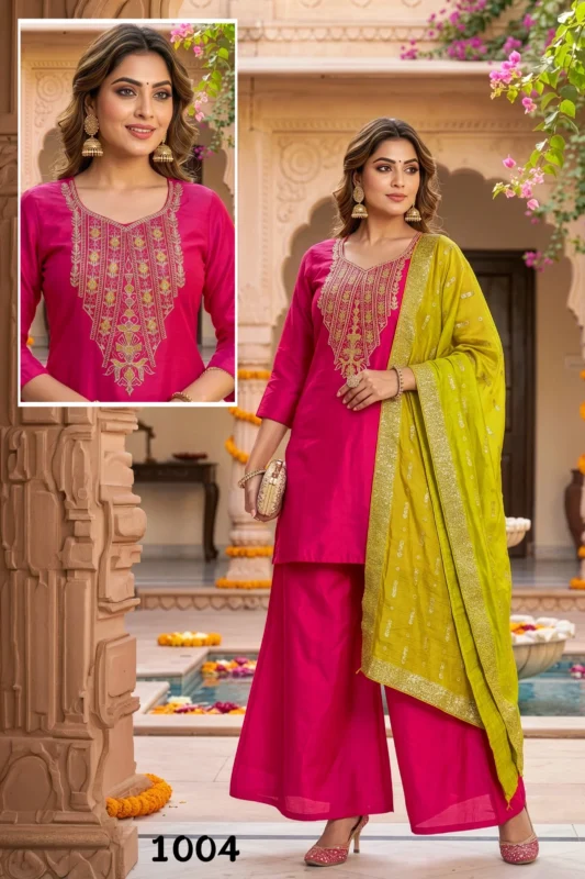 Beautiful Dnp Glamour Roman Glass Top Bottom With Dupatta Wholesale 2026